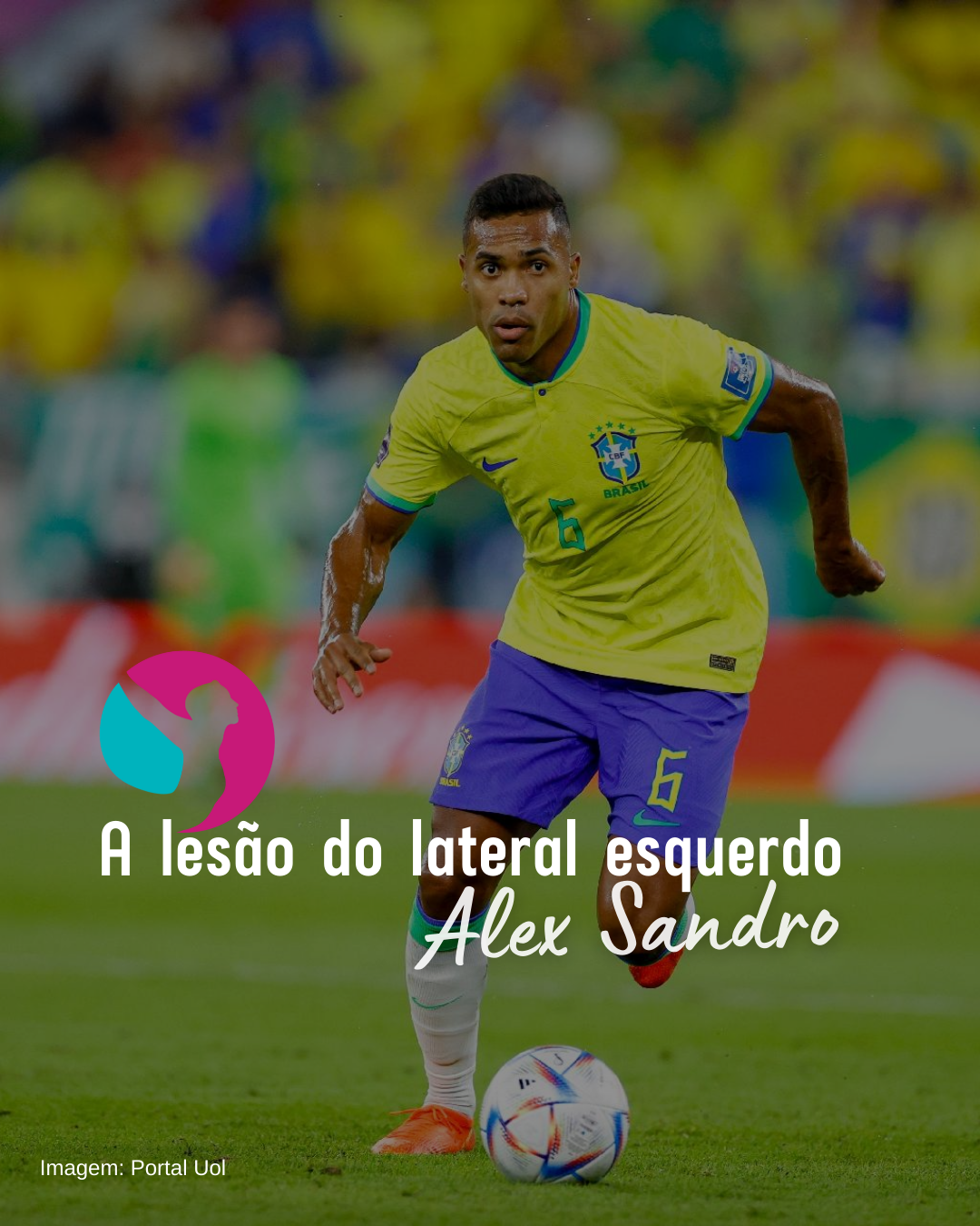 A lesão do lateral esquerdo, Alex Sandro